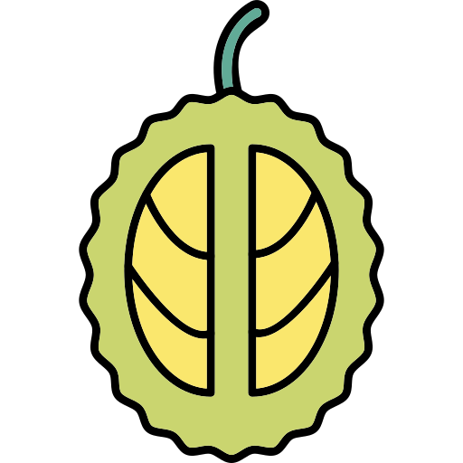 durian Generic Thin Outline Color icono