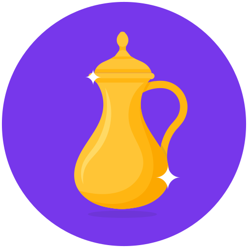 Arabic coffee Generic Circular icon