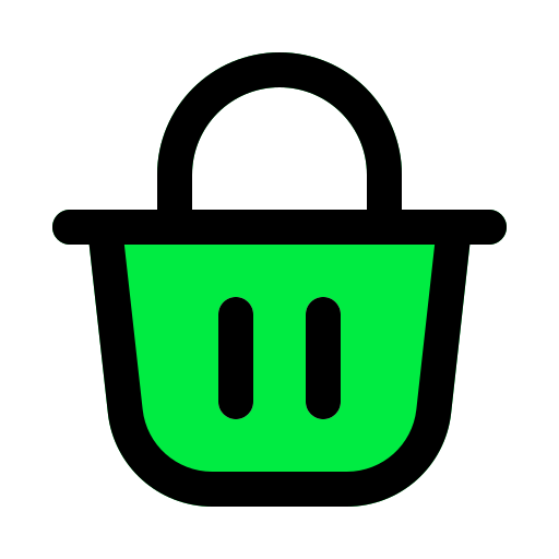 einkaufskorb Generic Outline Color icon