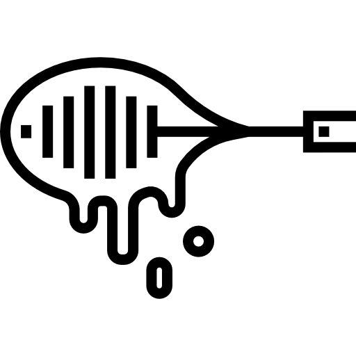 ハニー Detailed Straight Lineal icon