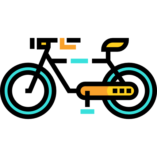 fahrrad Detailed Straight Lineal color icon