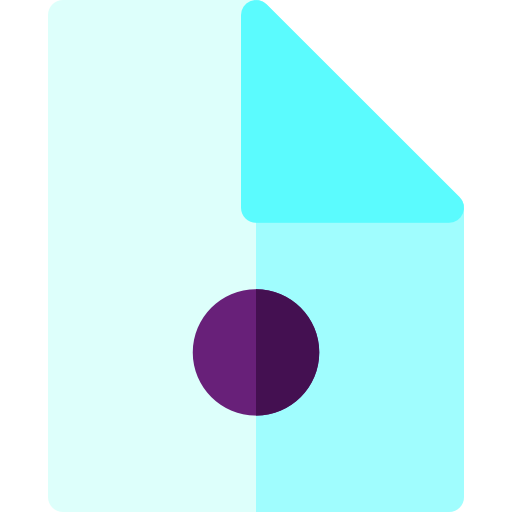 file Basic Rounded Flat icona