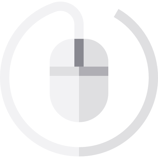 Mouse Basic Straight Flat icon