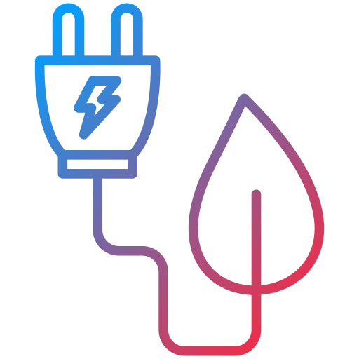 エコ電気 Generic Gradient icon