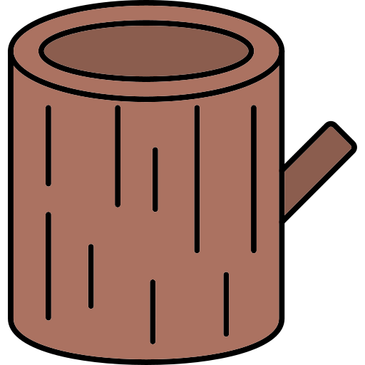 Log Generic Thin Outline Color icon