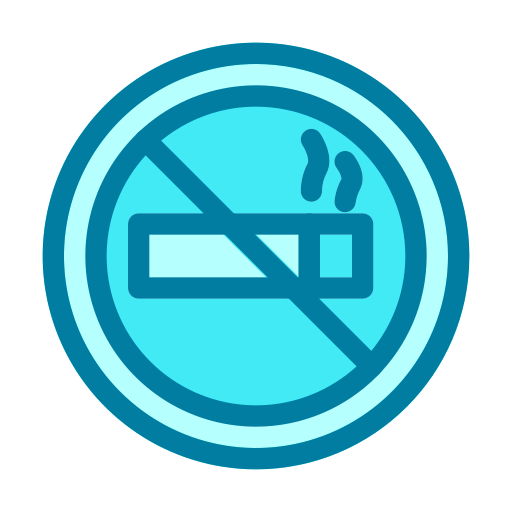 proibido fumar Generic Blue Ícone