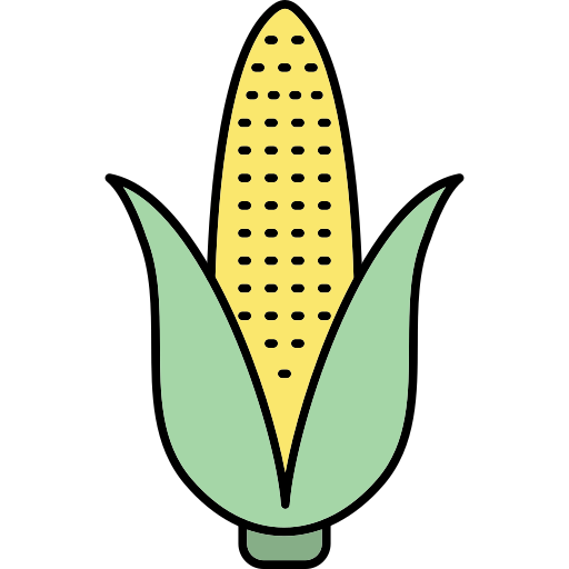 maïs Generic Thin Outline Color Icône