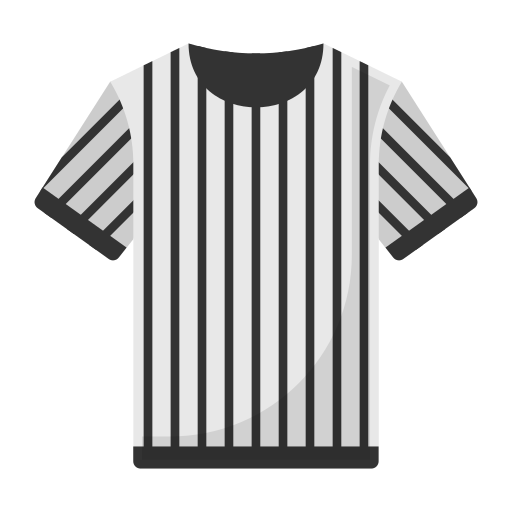 camisa de árbitro Generic Flat Ícone