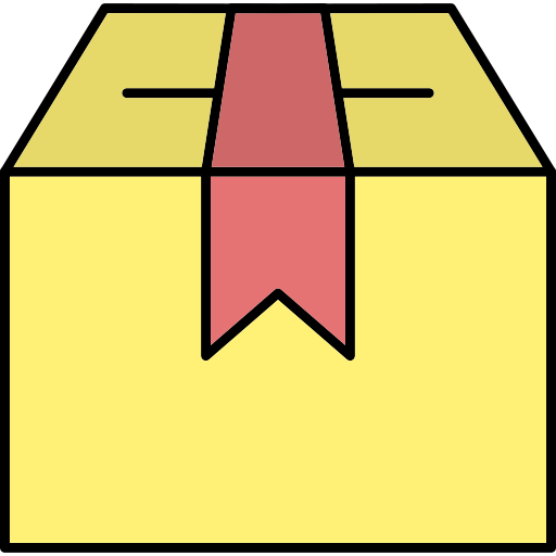箱 Generic Thin Outline Color icon