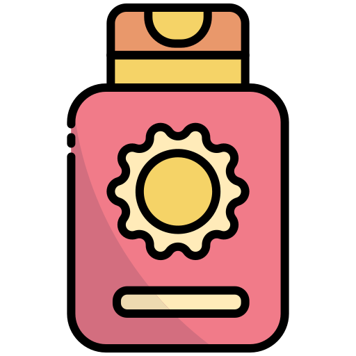protector solar Generic Outline Color icono