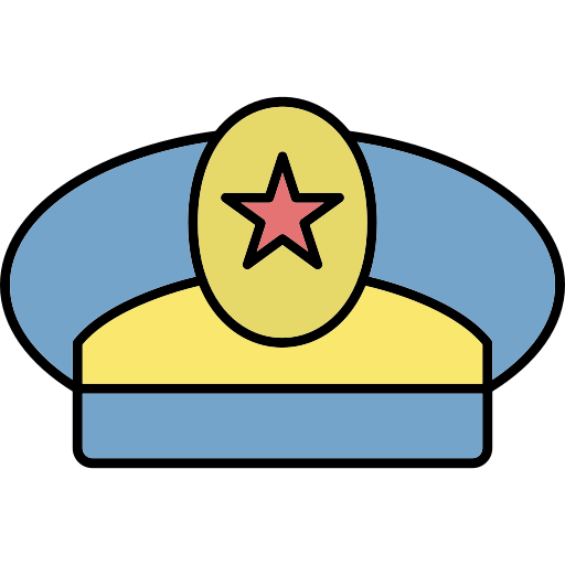 kapitänsmütze Generic Thin Outline Color icon