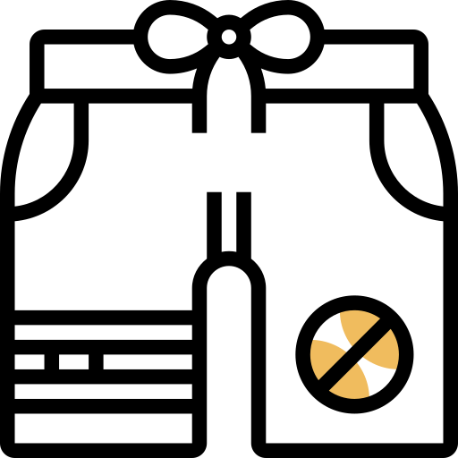 bermudas Meticulous Yellow shadow icono