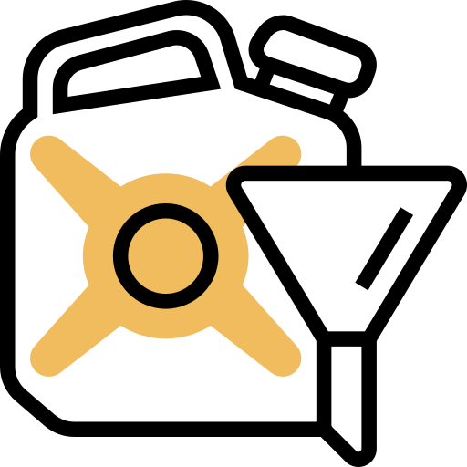 Gasoline Meticulous Yellow shadow icon