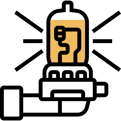 ハロゲンランプ Meticulous Yellow shadow icon