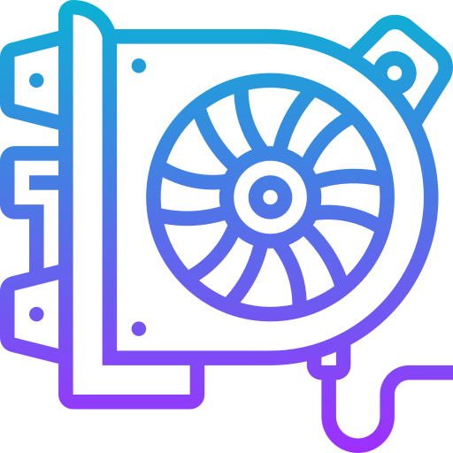 ventilator Meticulous Gradient icoon