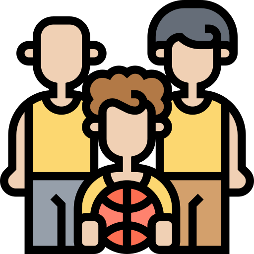 Basketball Meticulous Lineal Color icon