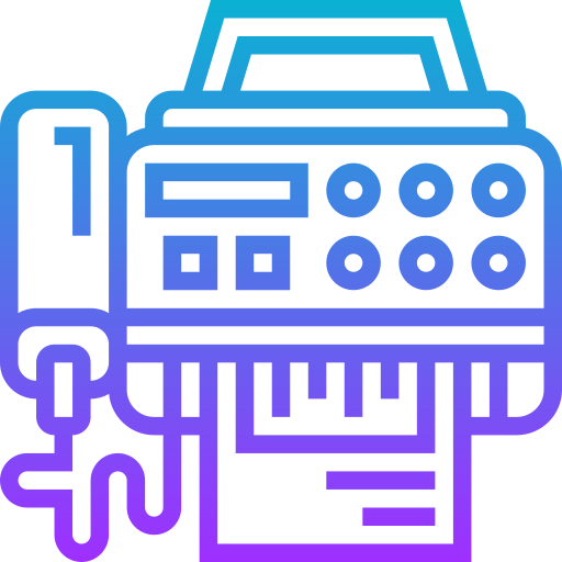 faxgerät Meticulous Gradient icon