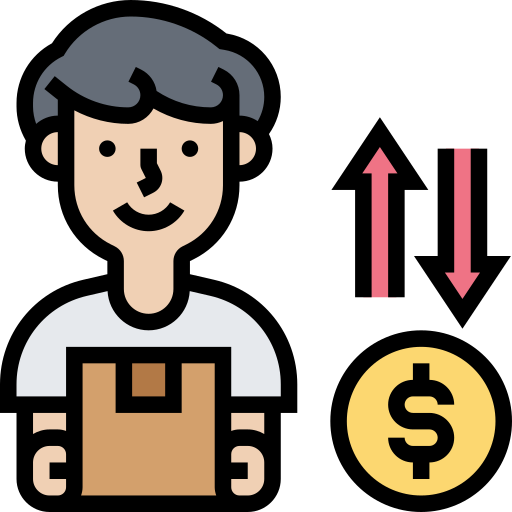 Cash on delivery Meticulous Lineal Color icon