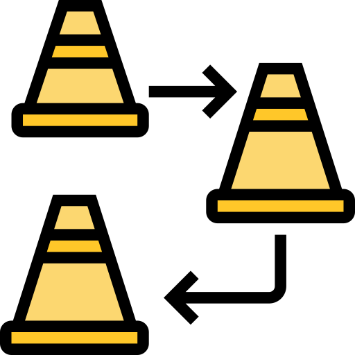 Cone Meticulous Lineal Color icon