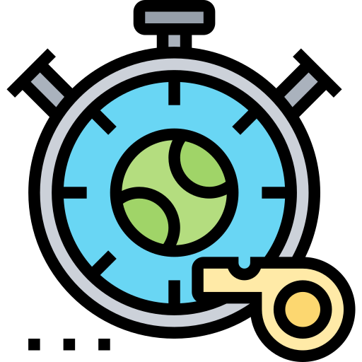 Stopwatch Meticulous Lineal Color icon