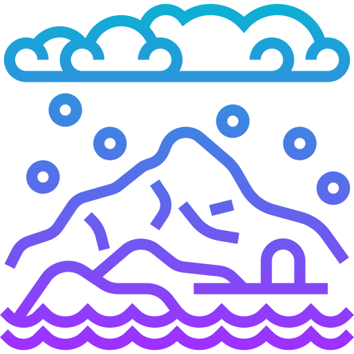 氷山 Meticulous Gradient icon
