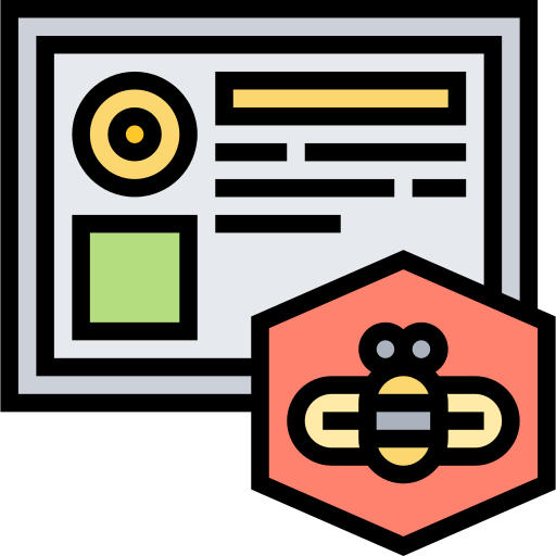 証明書 Meticulous Lineal Color icon