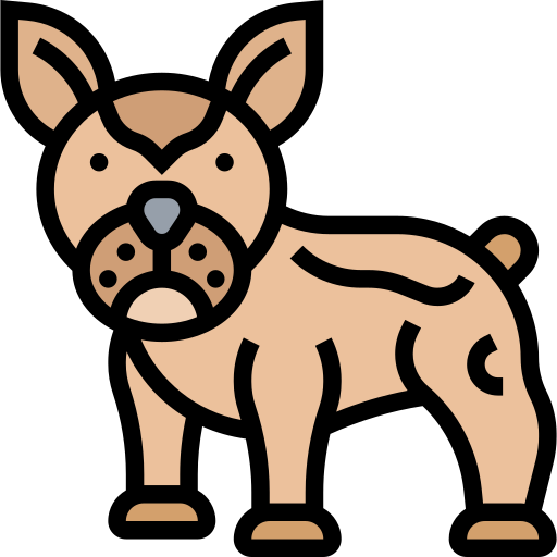 French bulldog Meticulous Lineal Color icon