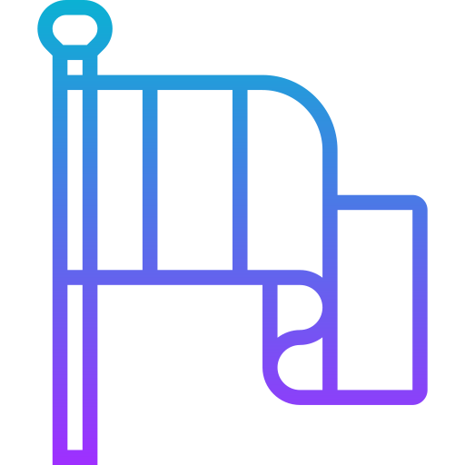 la france Meticulous Gradient Icône