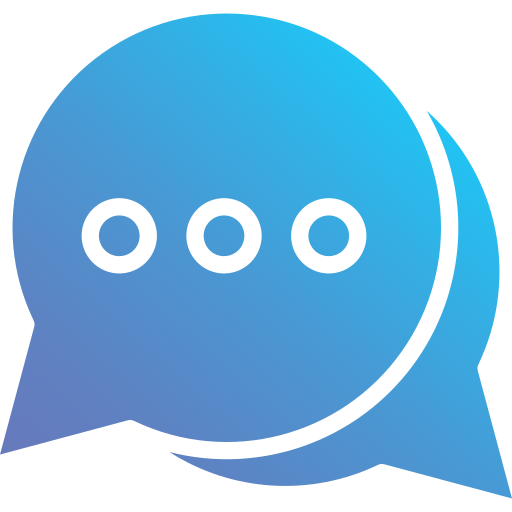 Conversations Generic Flat Gradient icon