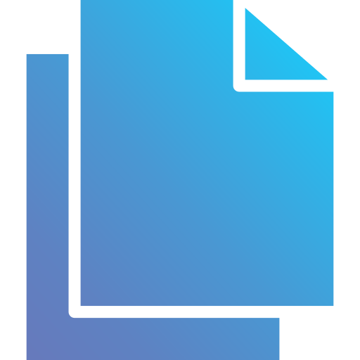 edytuj dokument Generic Flat Gradient ikona