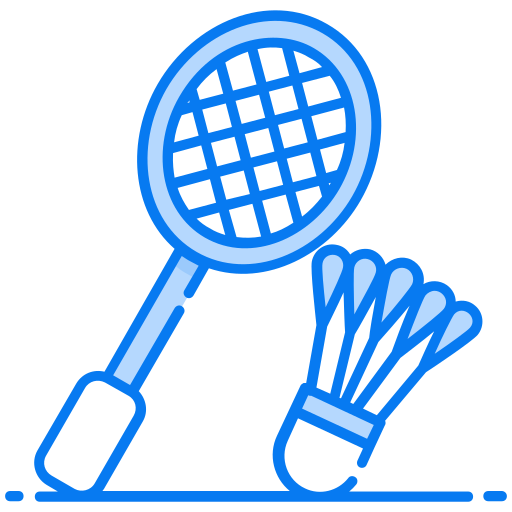 badminton Generic Blue Ícone
