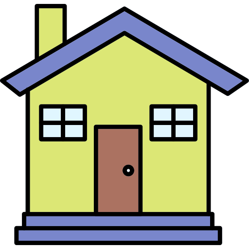 haus Generic Thin Outline Color icon