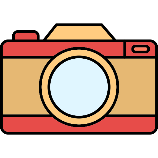 kamera Generic Thin Outline Color ikona