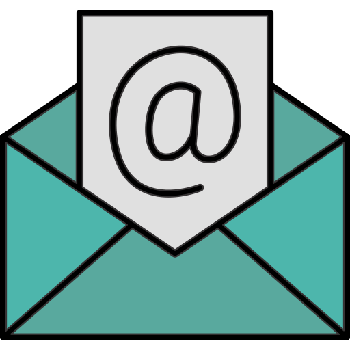 correo electrónico Generic Thin Outline Color icono