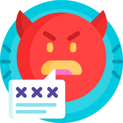 Anger Detailed Flat Circular Flat icon