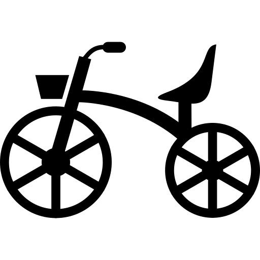 triciclo Generic Glyph icona