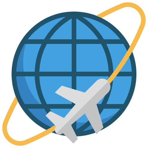 Business travel Surang Flat icon