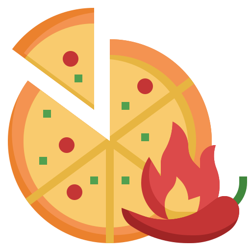 pizza Surang Flat icona