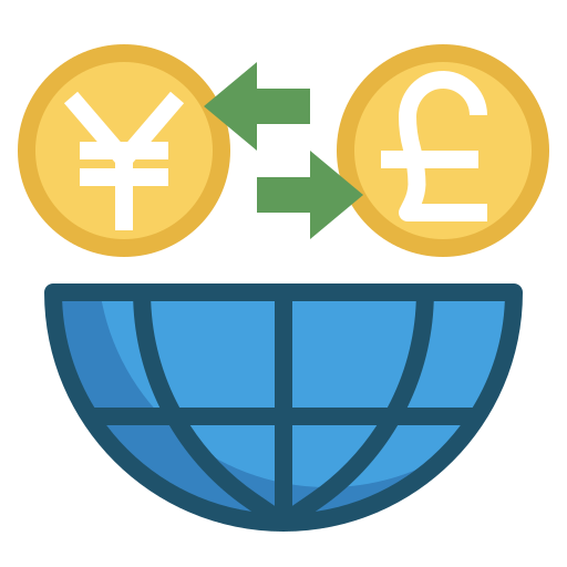 Exchange rate Surang Flat icon