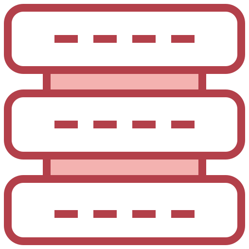 데이터 베이스 Surang Red icon