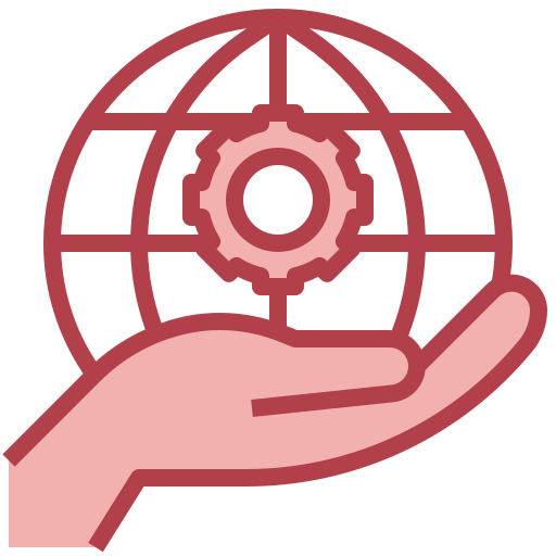 usługi globalne Surang Red ikona