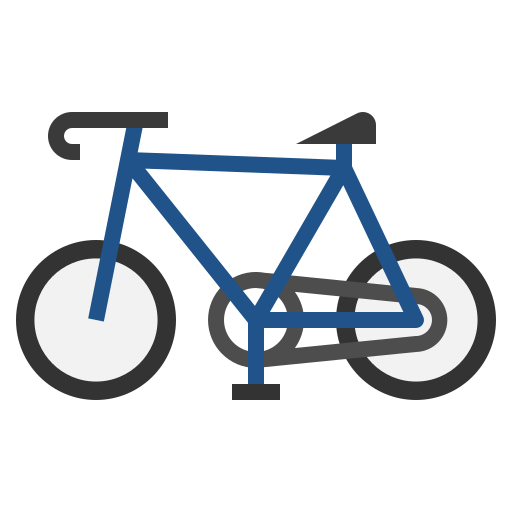Mountain bike Surang Flat icon
