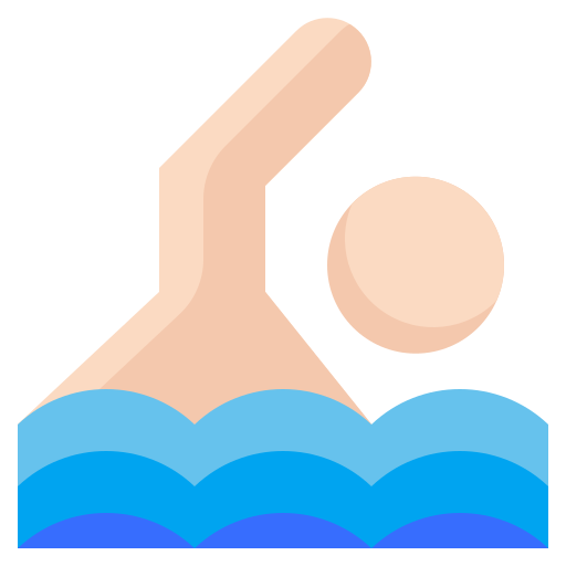 schwimmen Surang Flat icon