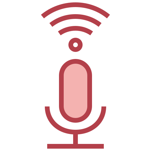 Voice search Surang Red icon
