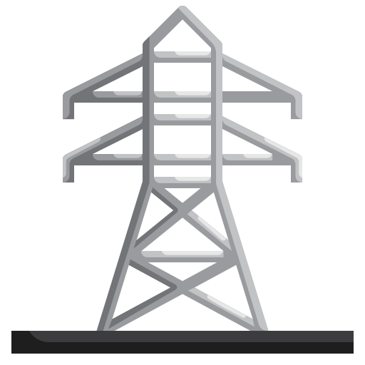 torre de transmisión Surang Flat icono