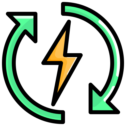 電力産業 Surang Lineal Color icon