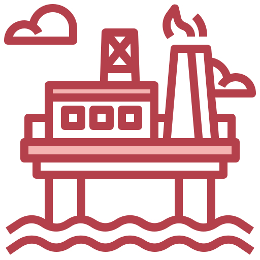 platforma morska Surang Red ikona