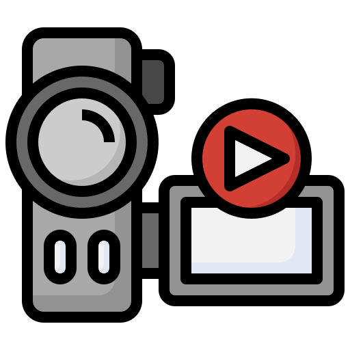 Video camera Surang Lineal Color icon