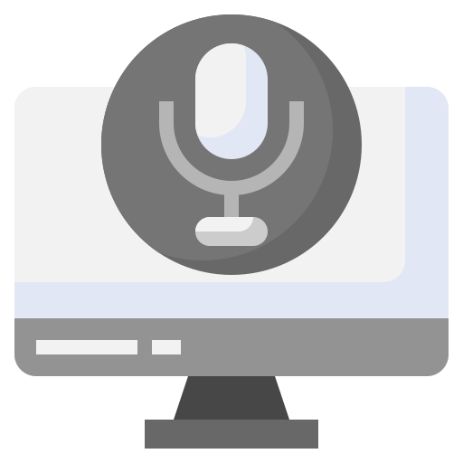 mikrofon Surang Flat icon