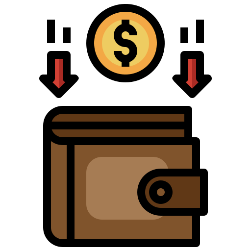 devolución de dinero Surang Lineal Color icono